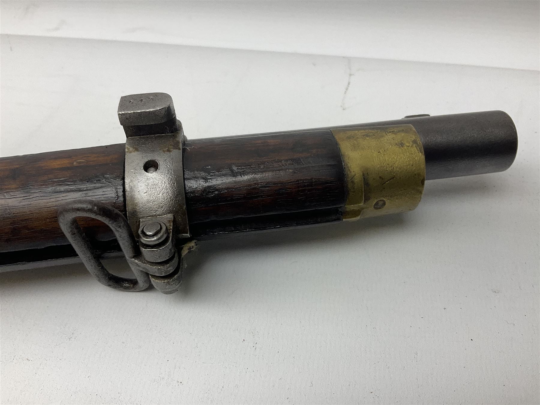 19th century B.S.A. & M. Co .577 Snider action gun - Image 13 of 20