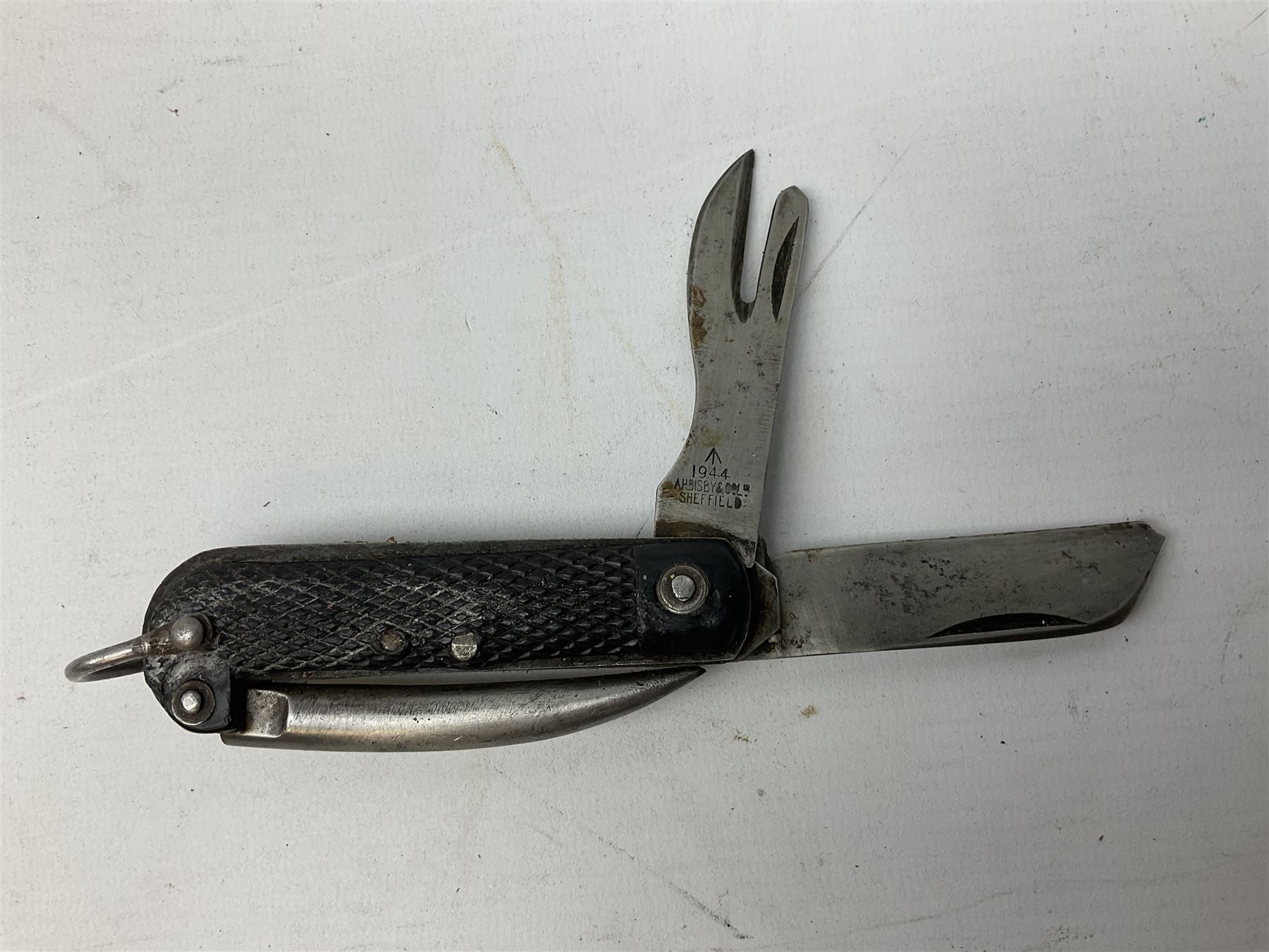 WW2 British army folding jack/clasp knife - Image 2 of 20