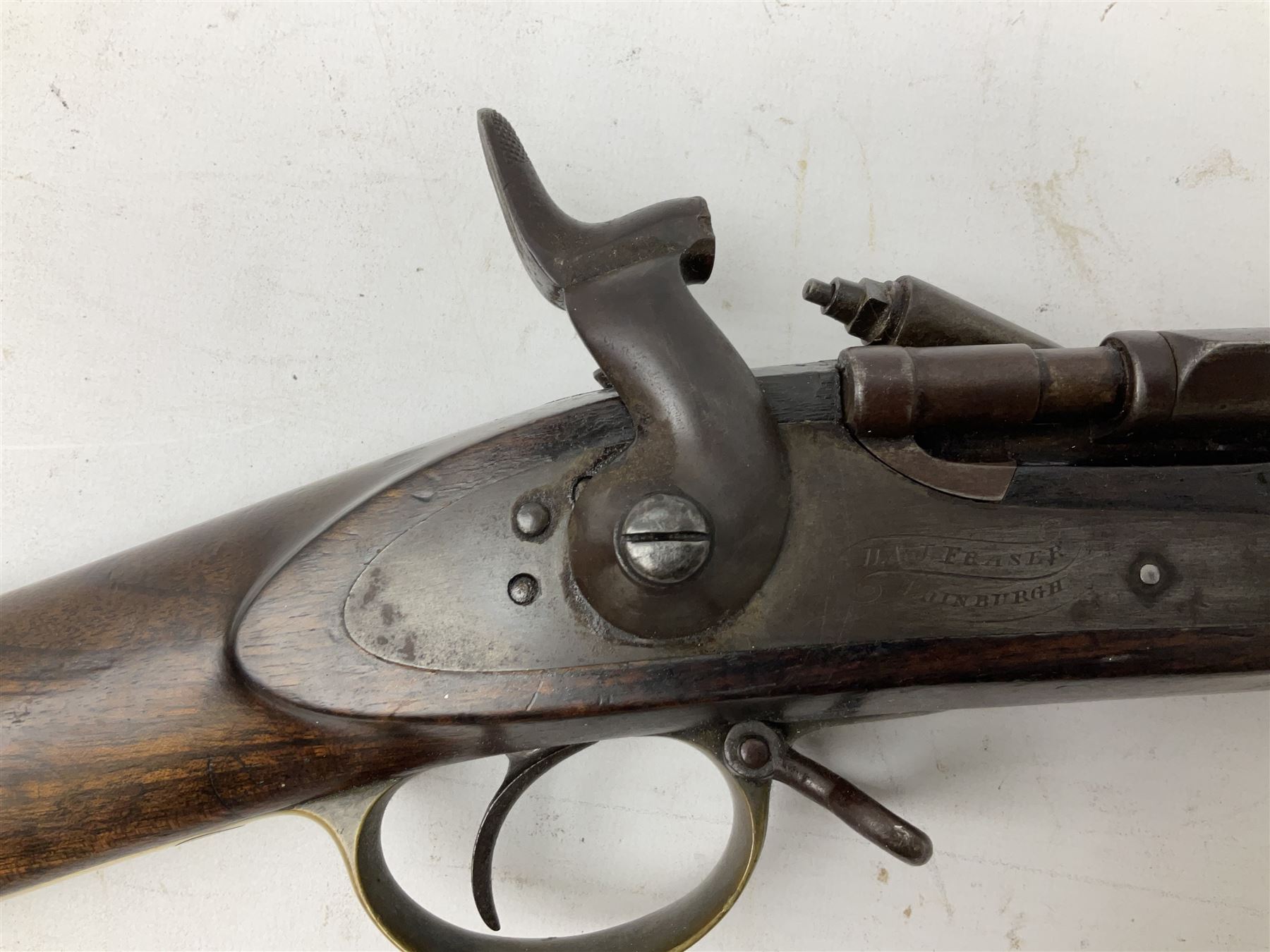 19th century D. & J. Fraser Edinburgh .577 Snider action gun - Image 6 of 21