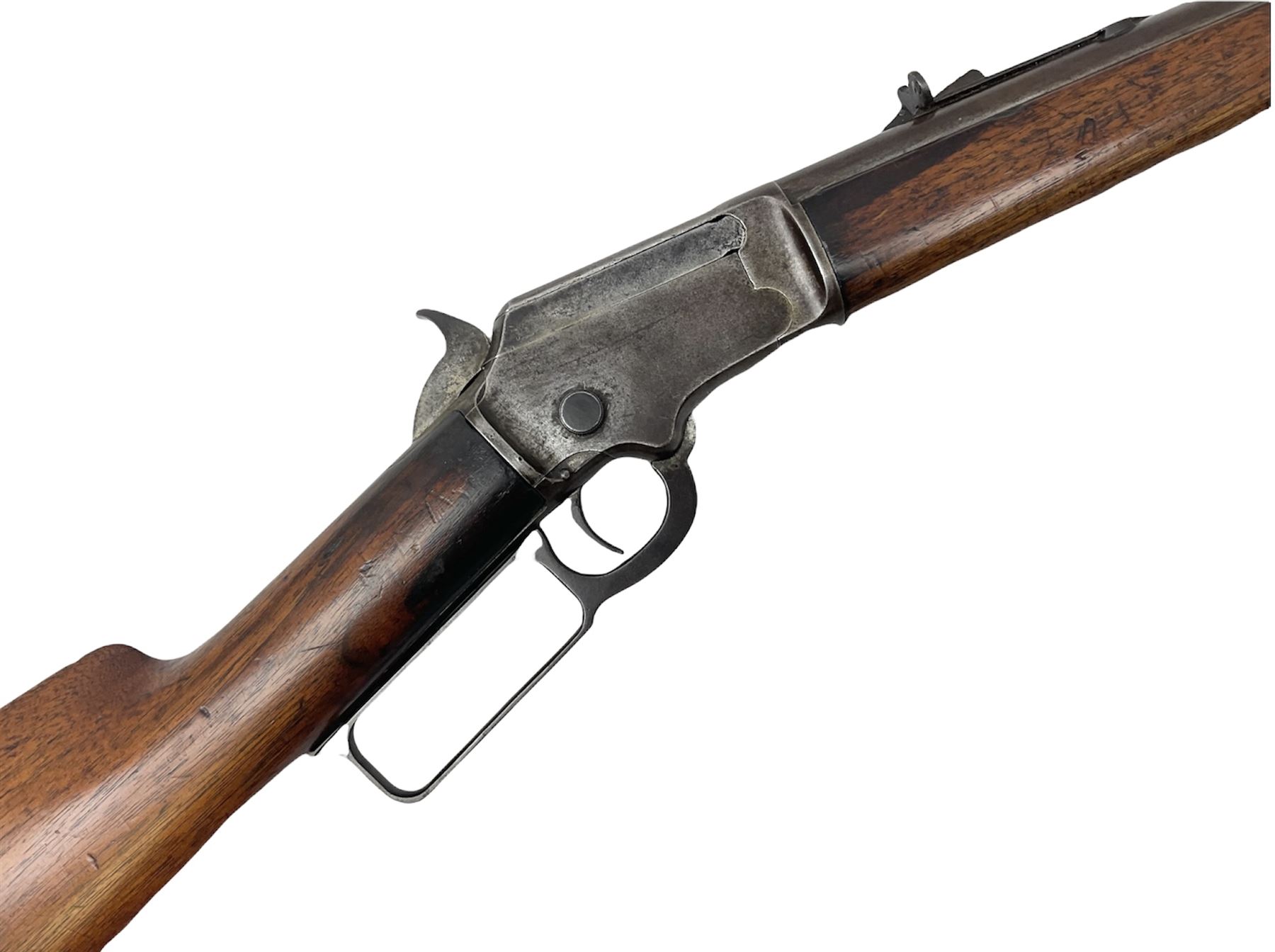 Marlin Firearms Co. USA 'Safety' .32 rim-fire rifle dated 1892