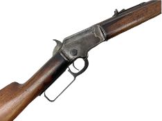 Marlin Firearms Co. USA 'Safety' .32 rim-fire rifle dated 1892