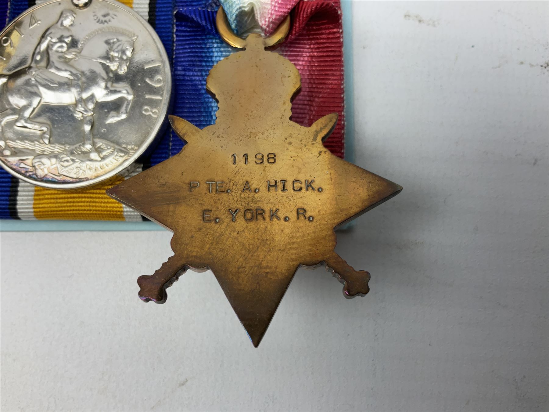 WW1 father and son medal groups comprising British War Medal and Mercantile Marine Medal awarded to - Image 10 of 16