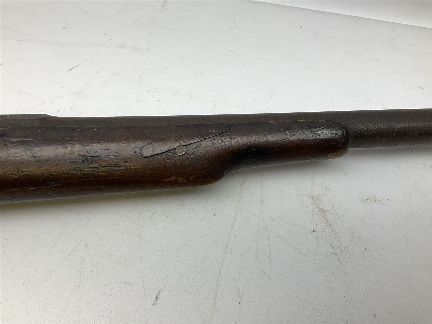 19th century 12-bore single barrel shotgun with Krnka/Werndl type action (converted from a percussio - Image 8 of 14