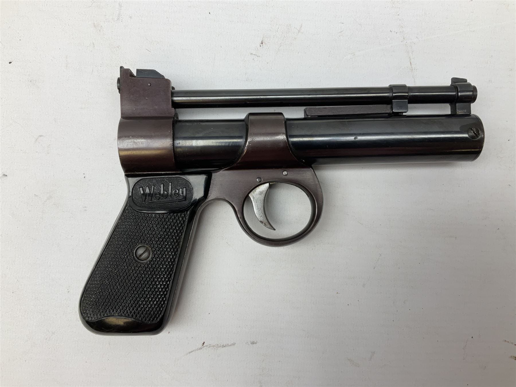 Webley Junior .177 air pistol with over lever action No.179 L22cm; Diana Model 2 .177 air pistol wit - Image 4 of 16