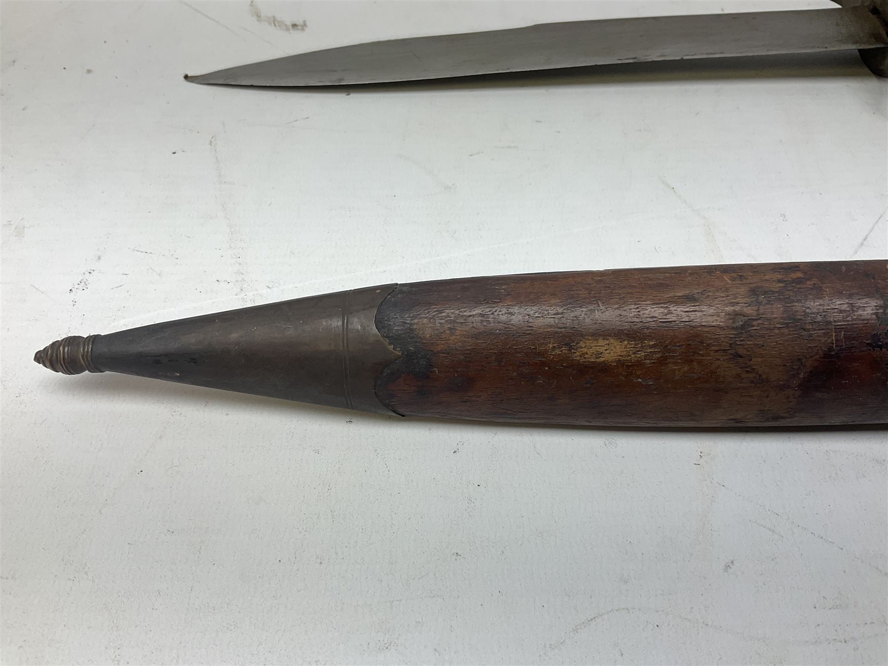 Burmese dha dagger with 15cm steel blade - Image 20 of 30