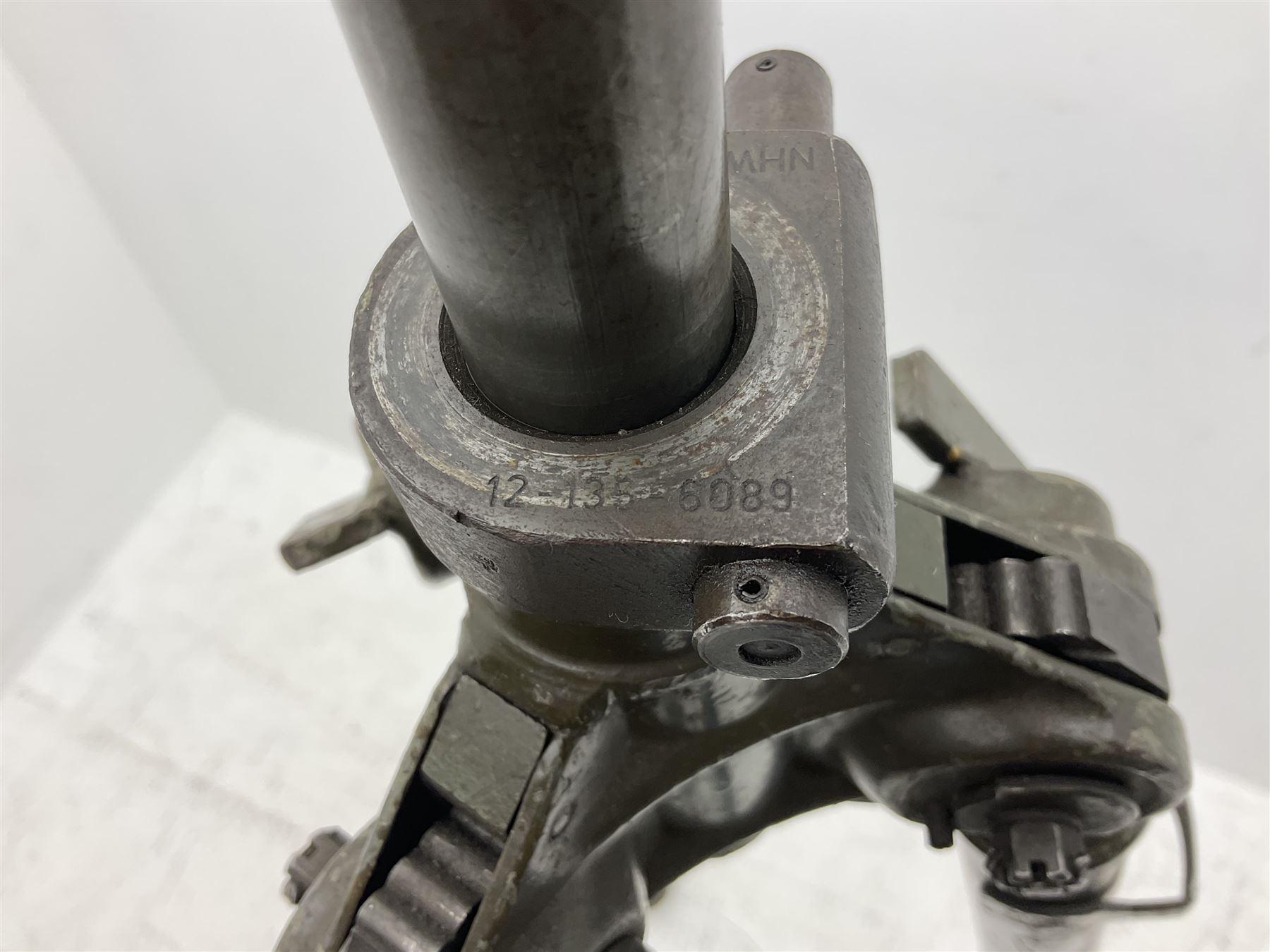 German machine gun stand of adjustable tripod form - Image 14 of 14