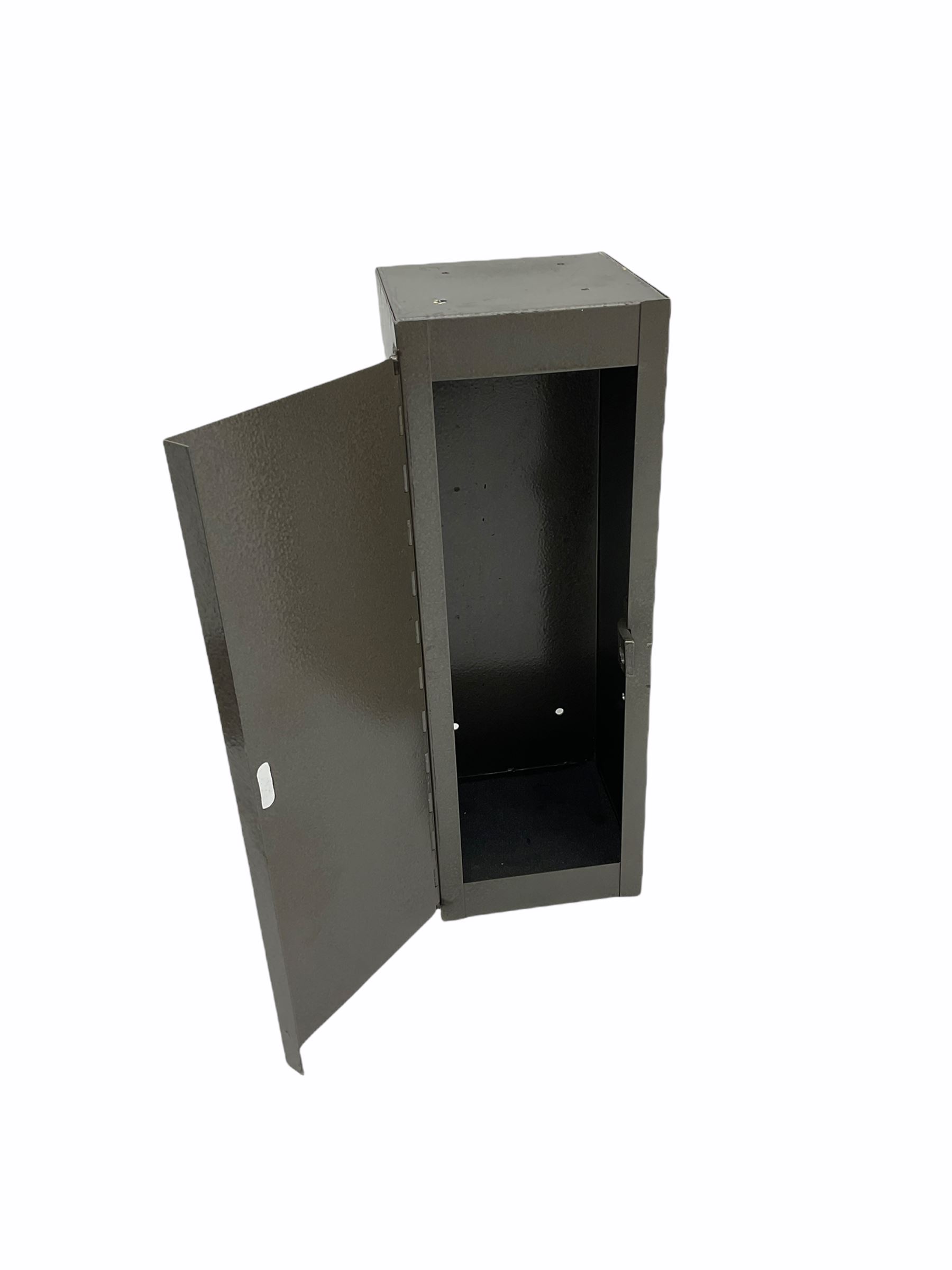 Grey steel half-size gun cabinet - Image 3 of 3