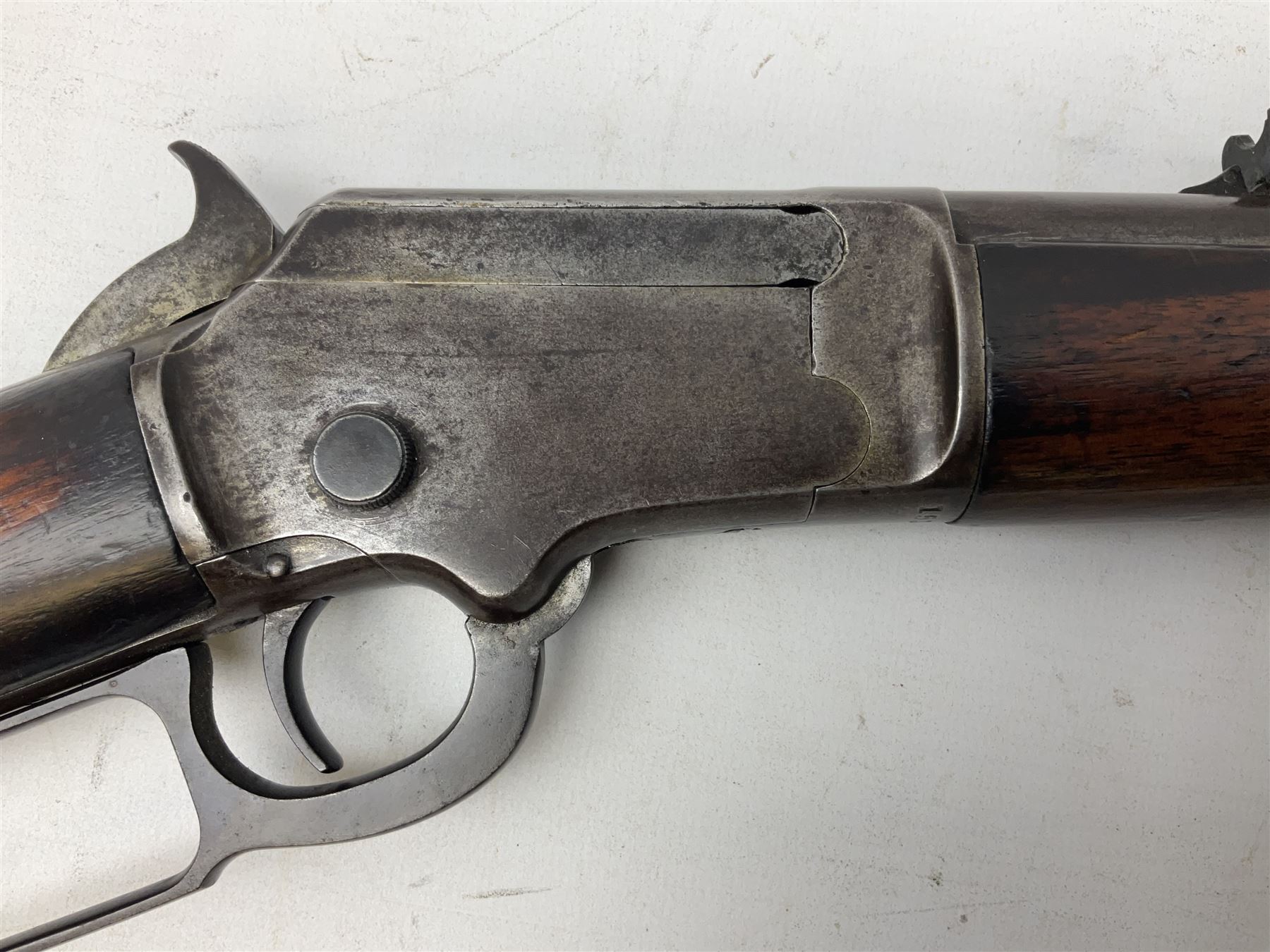 Marlin Firearms Co. USA 'Safety' .32 rim-fire rifle dated 1892 - Image 4 of 15