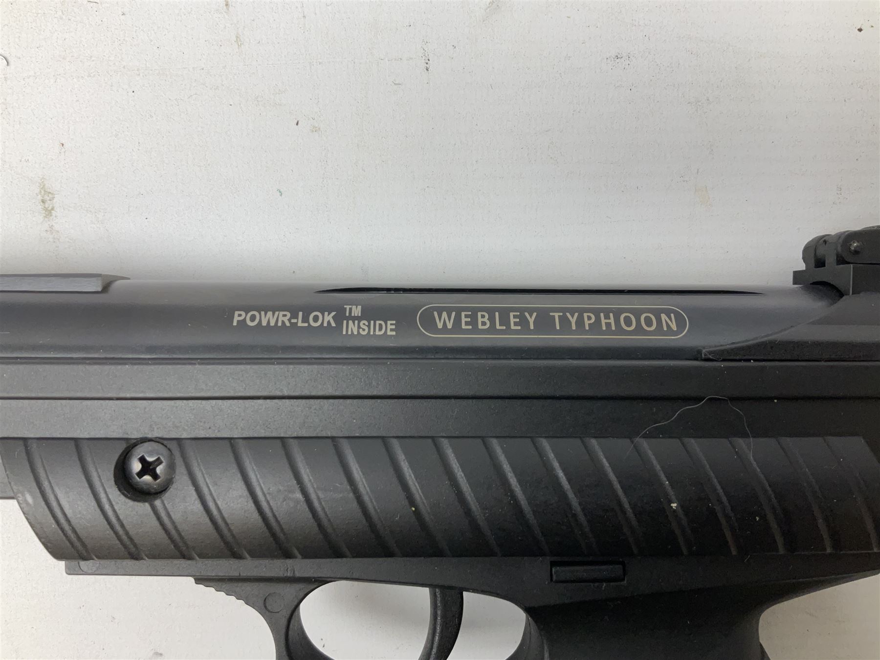 Webley Typhoon .22 air pistol - Image 10 of 15