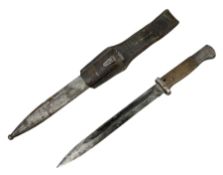 K98 Bayonet with 25cm fullered blade