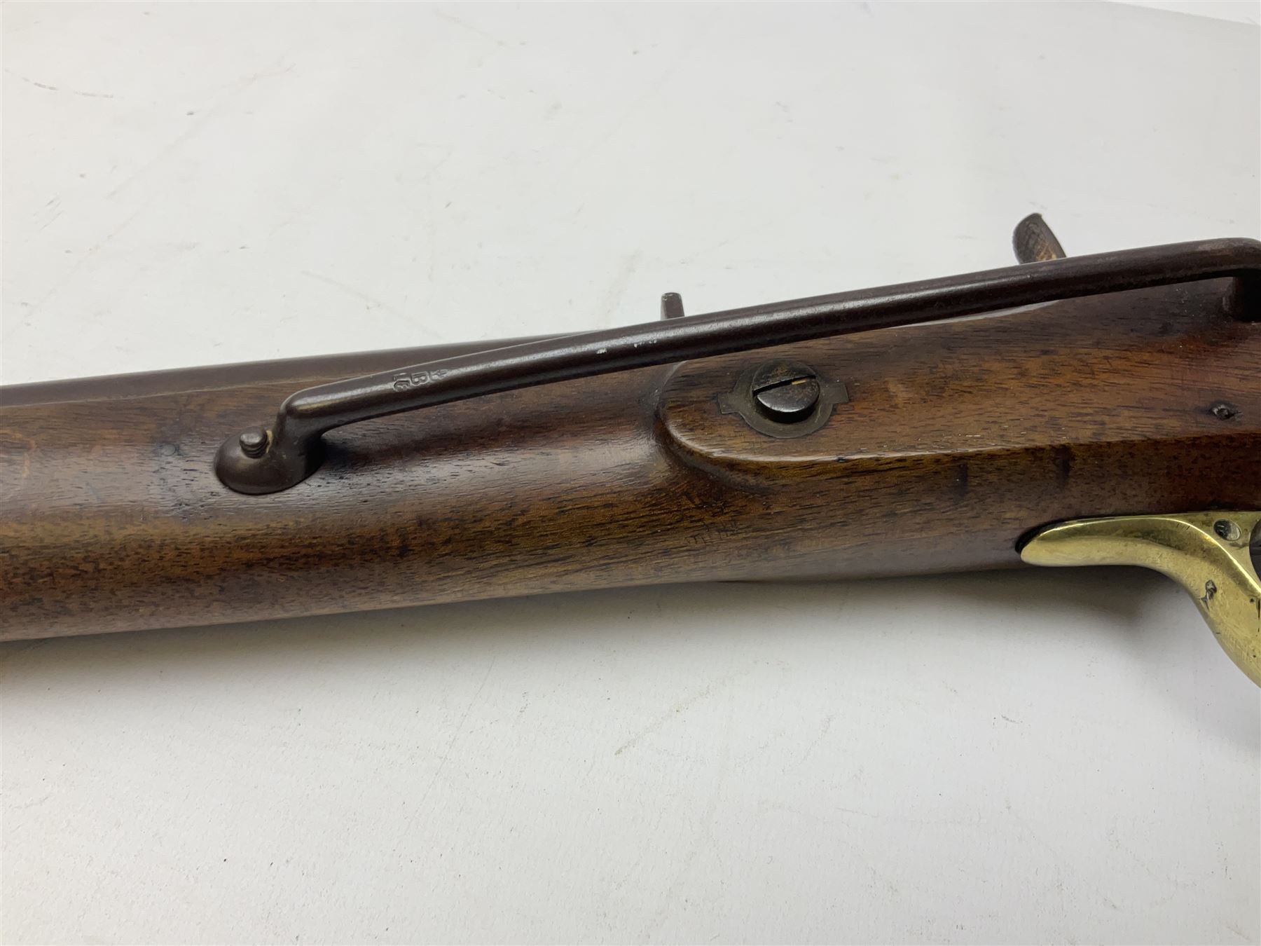 19th century Tower Armoury .650 calibre percussion cap carbine - Image 16 of 21
