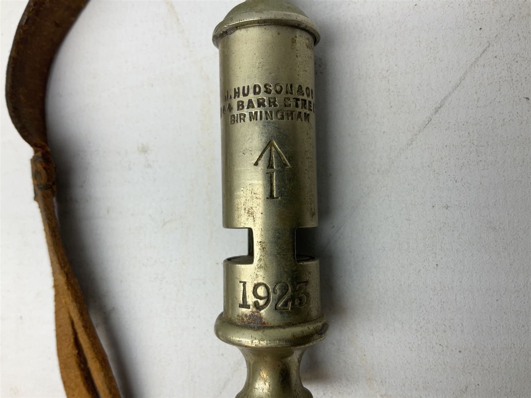 Three J Hudson & Co Birmingham military whistles - Image 9 of 21