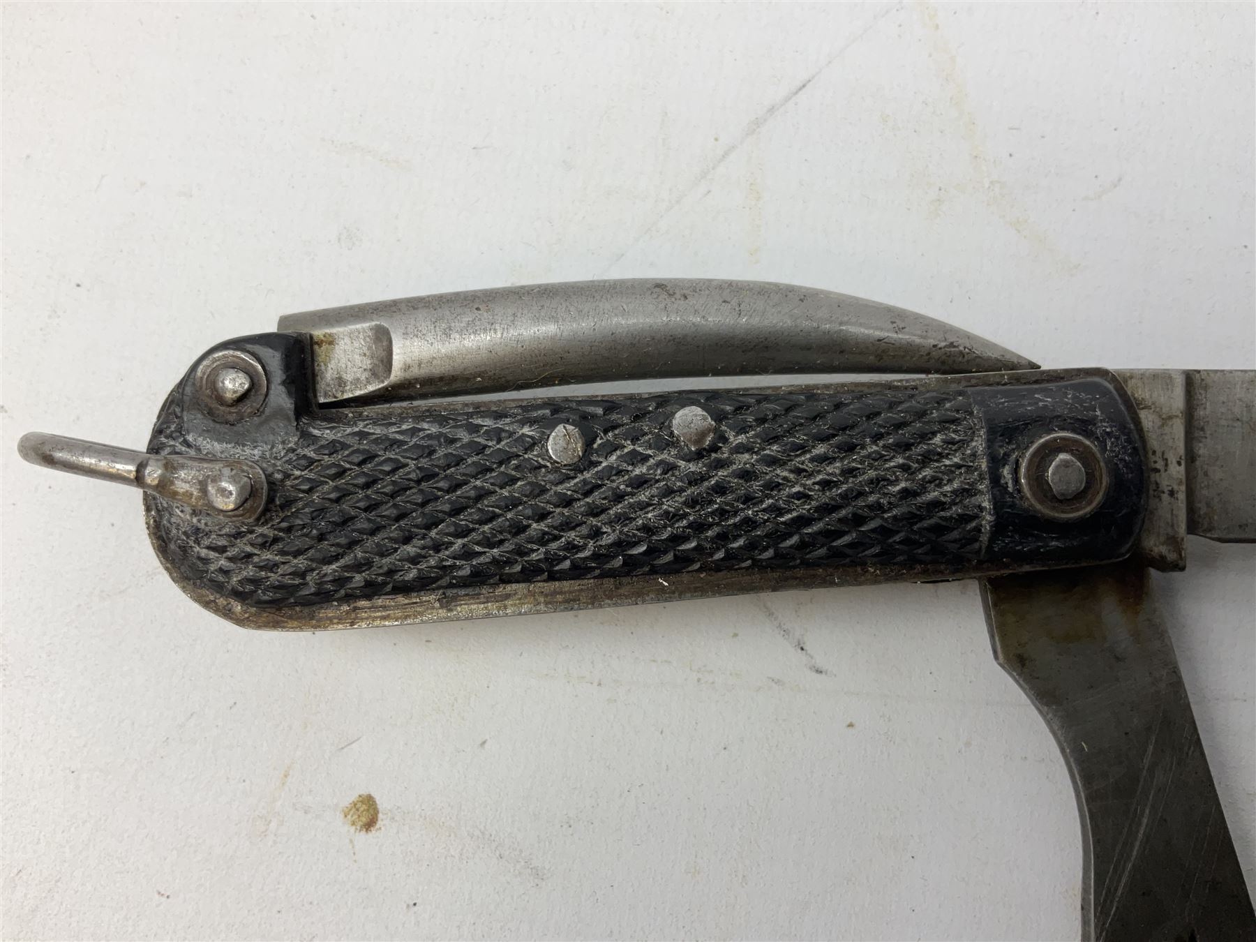 WW2 British army folding jack/clasp knife - Image 8 of 20