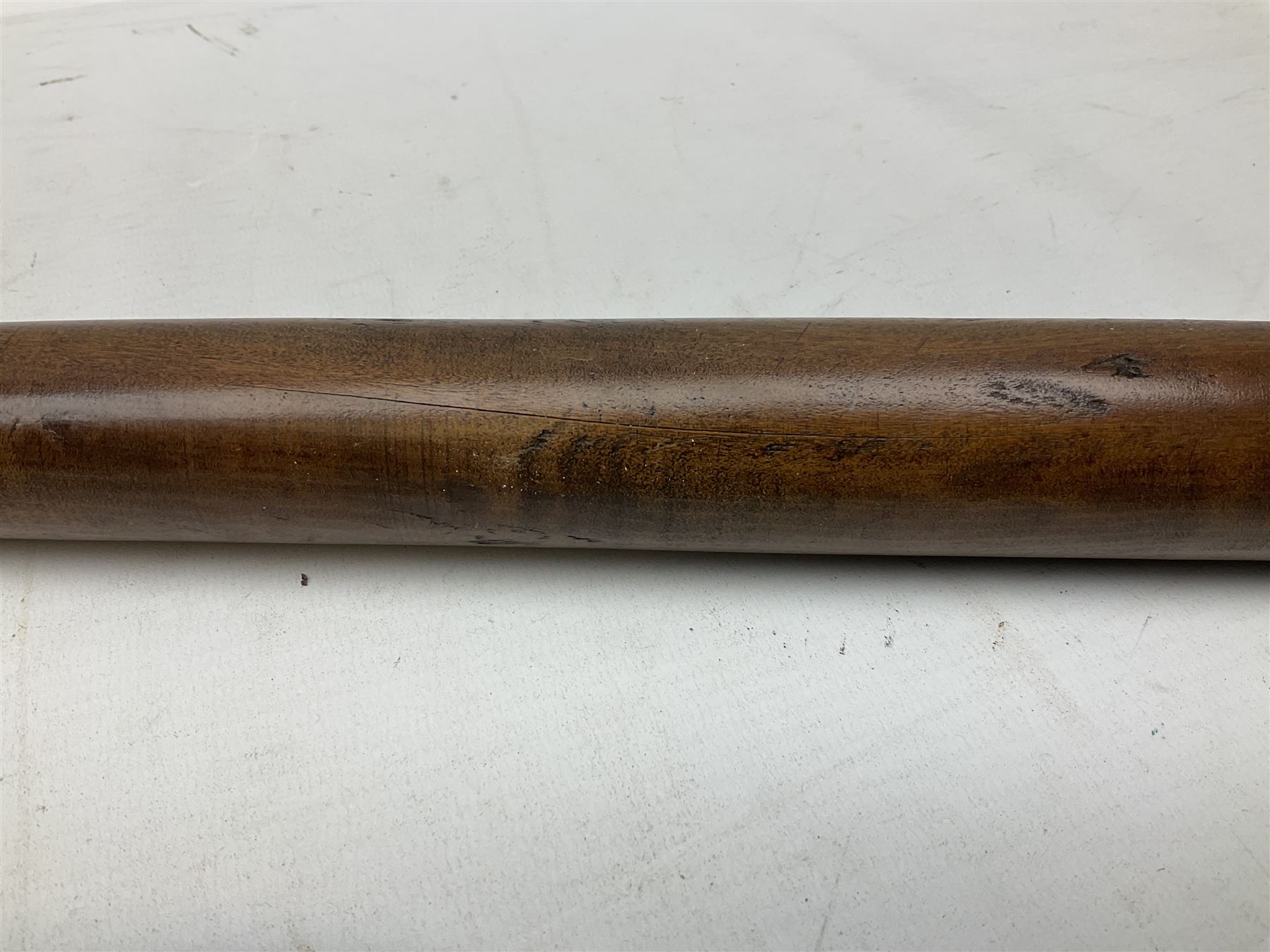 Victorian turned wood polished wood truncheon 54cm - Image 7 of 15