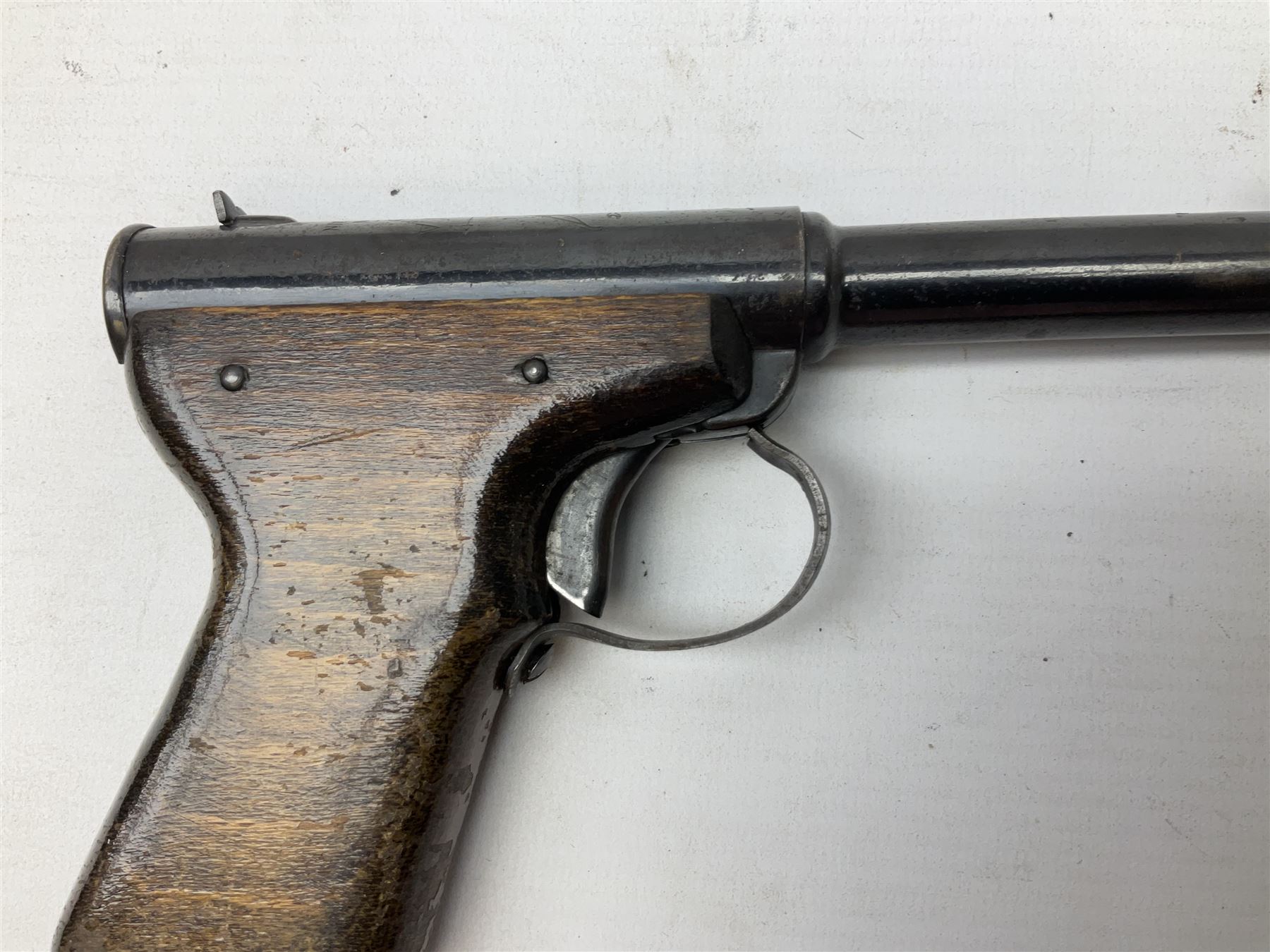 Webley Junior .177 air pistol with over lever action No.179 L22cm; Diana Model 2 .177 air pistol wit - Image 12 of 16