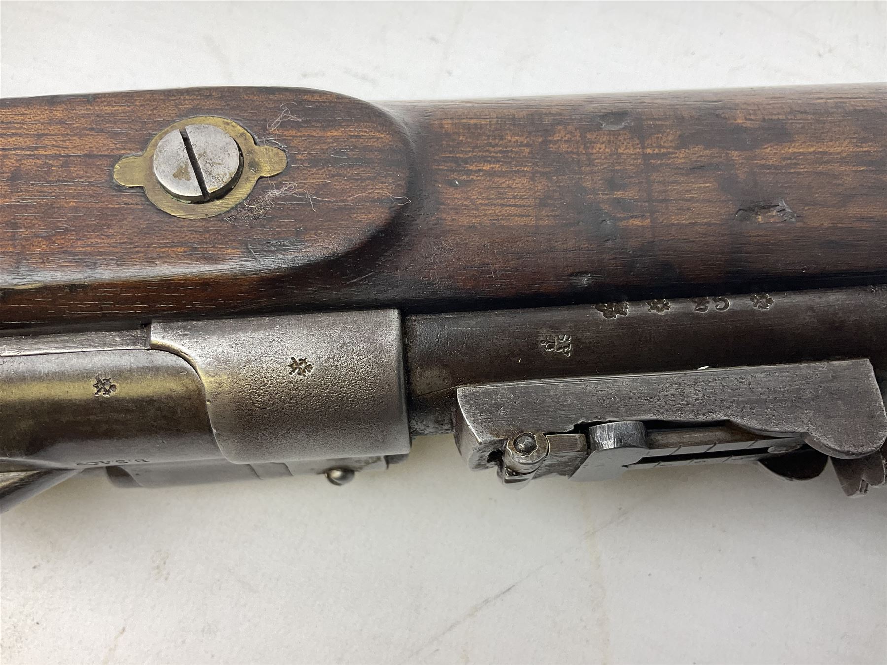 19th century B.S.A. & M. Co .577 Snider action gun - Image 17 of 20