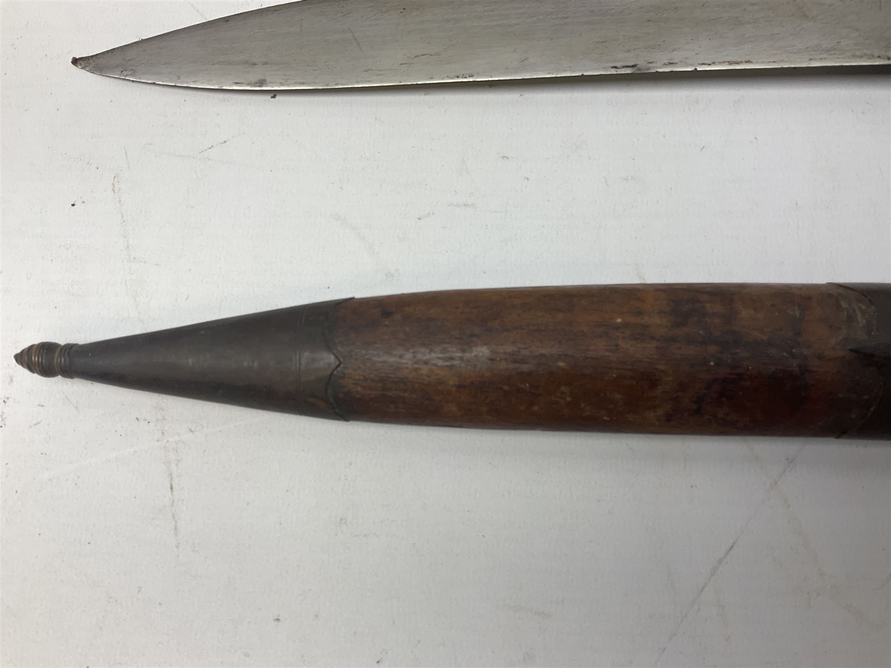 Burmese dha dagger with 15cm steel blade - Image 18 of 30