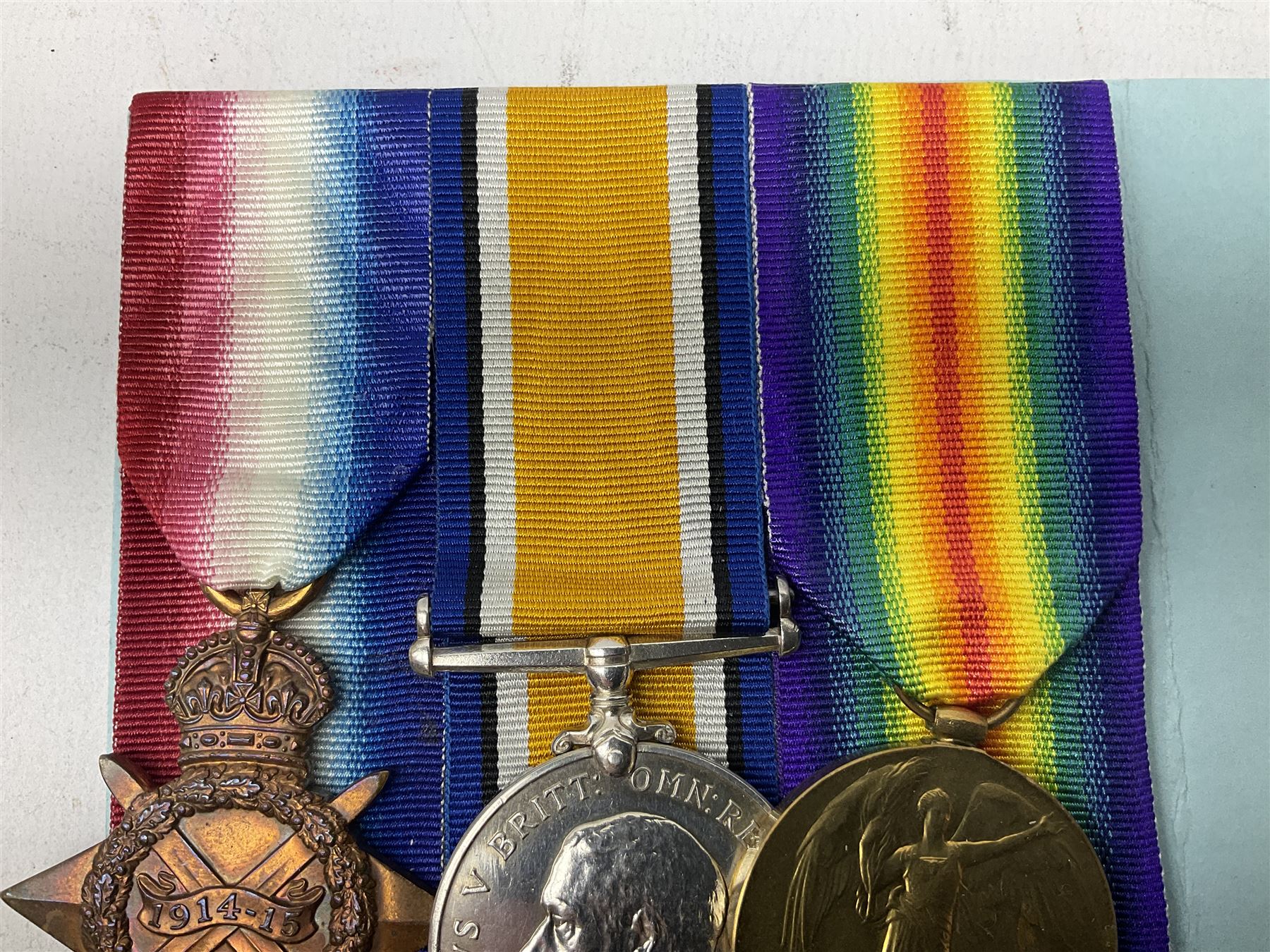 WW1 father and son medal groups comprising British War Medal and Mercantile Marine Medal awarded to - Image 6 of 16