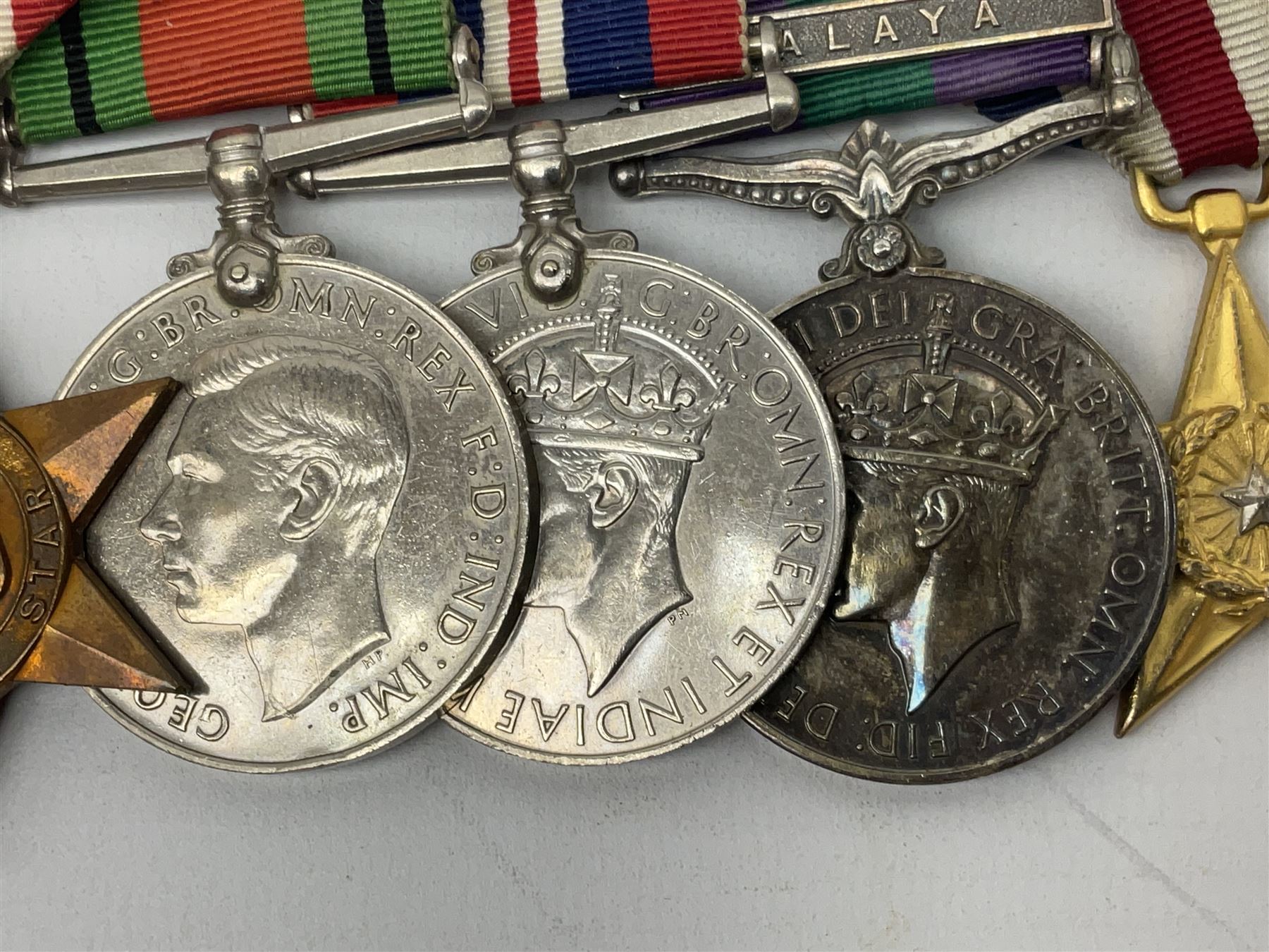 Group of five WW2 medals comprising 1939-1945 War Medal - Image 10 of 34