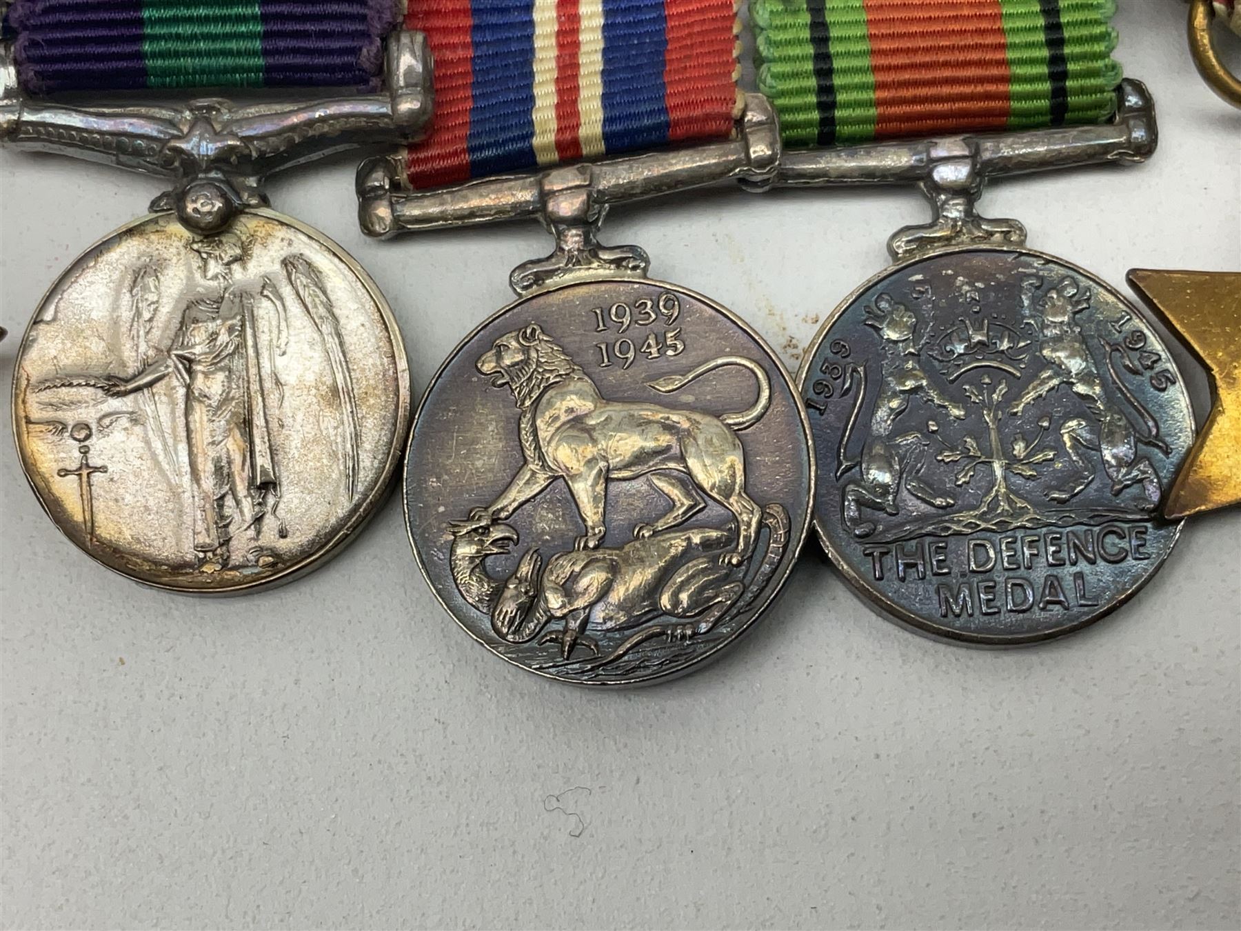 Group of five WW2 medals comprising 1939-1945 War Medal - Image 22 of 34