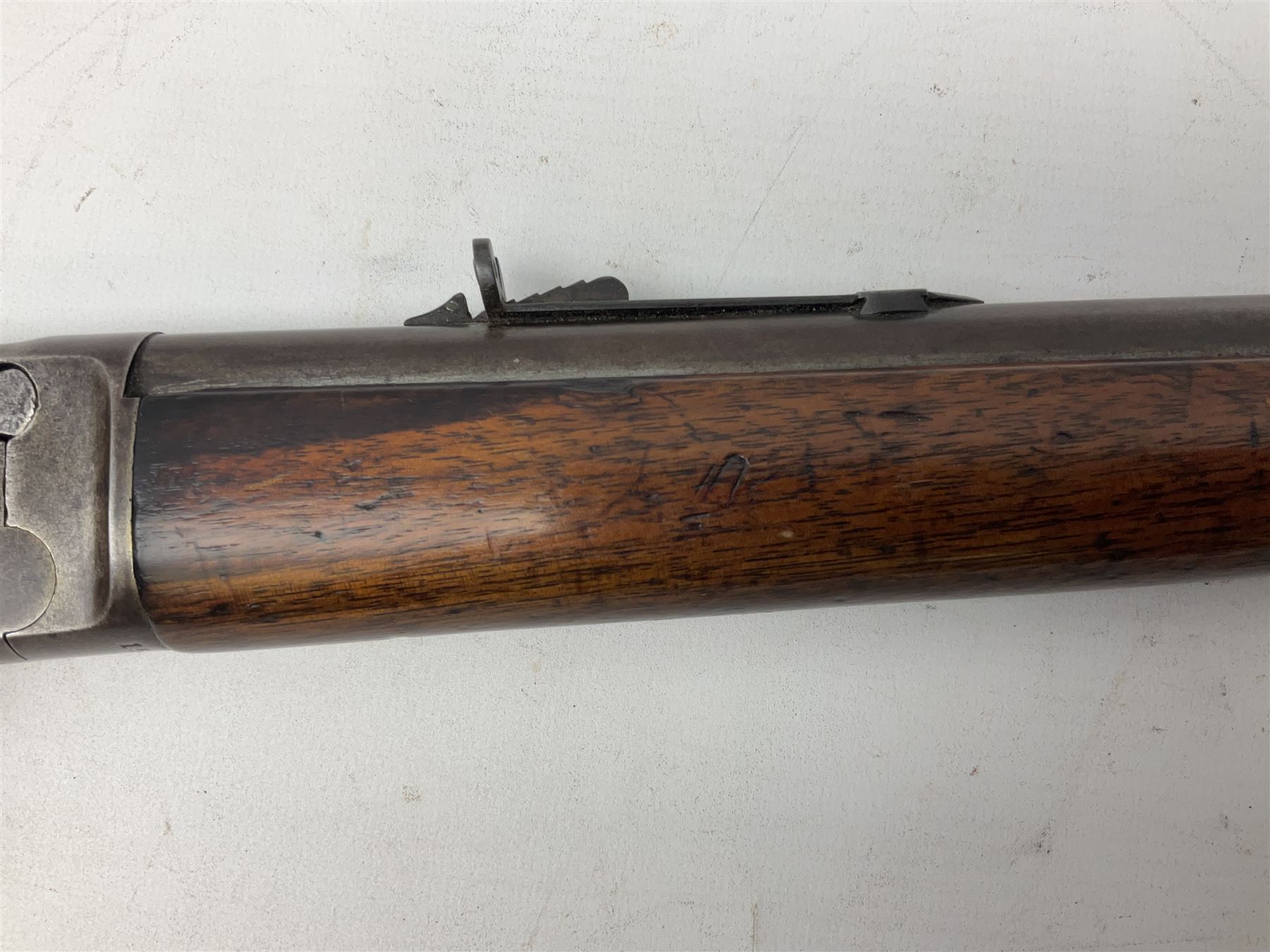 Marlin Firearms Co. USA 'Safety' .32 rim-fire rifle dated 1892 - Image 5 of 15