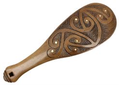 Maori hardwood Patu club