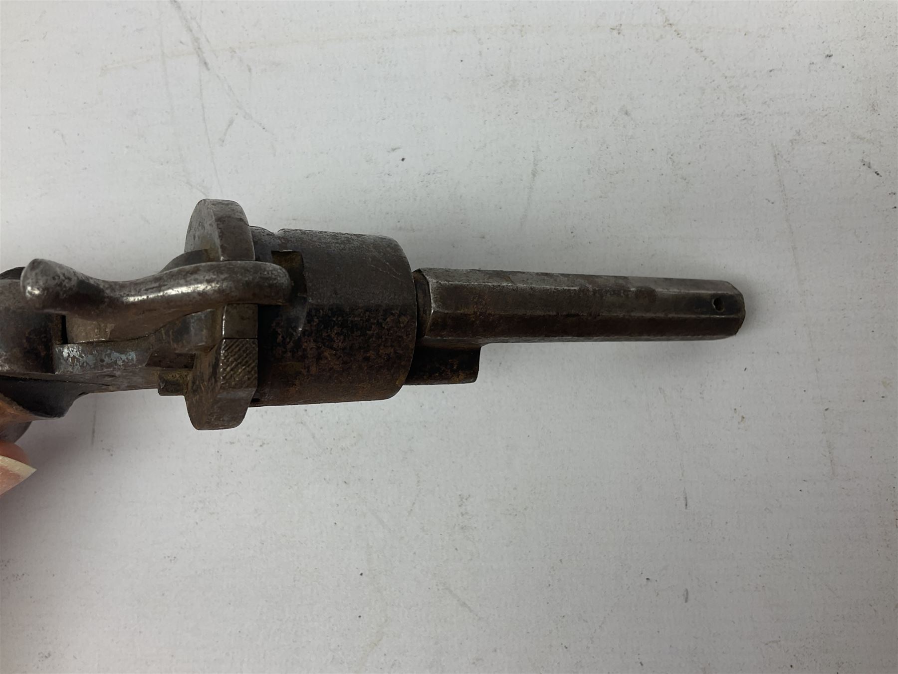 19th century 7mm five-shot pin-fire revolver - Image 12 of 14