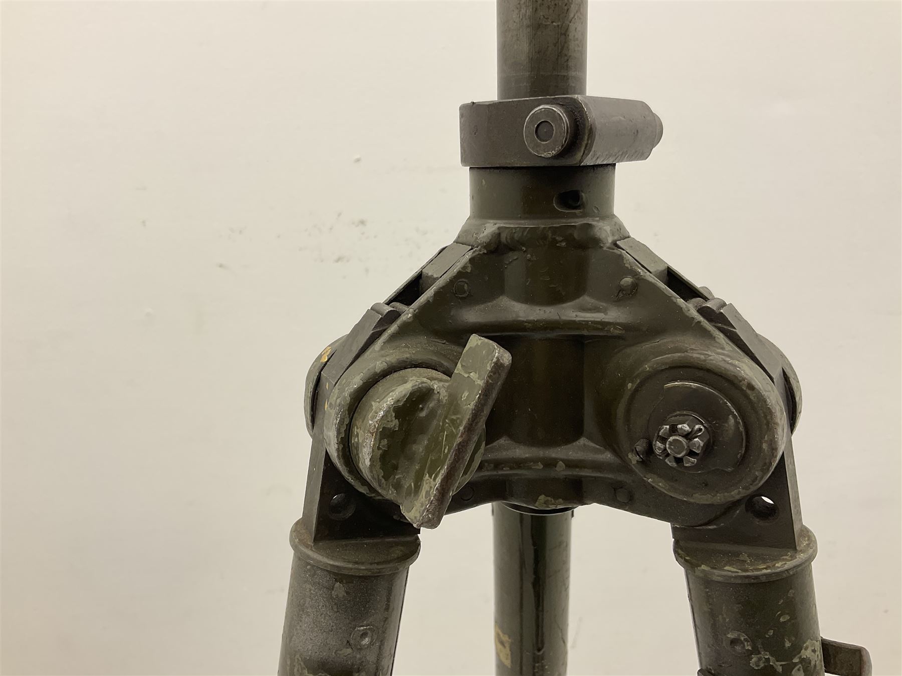 German machine gun stand of adjustable tripod form - Image 3 of 14