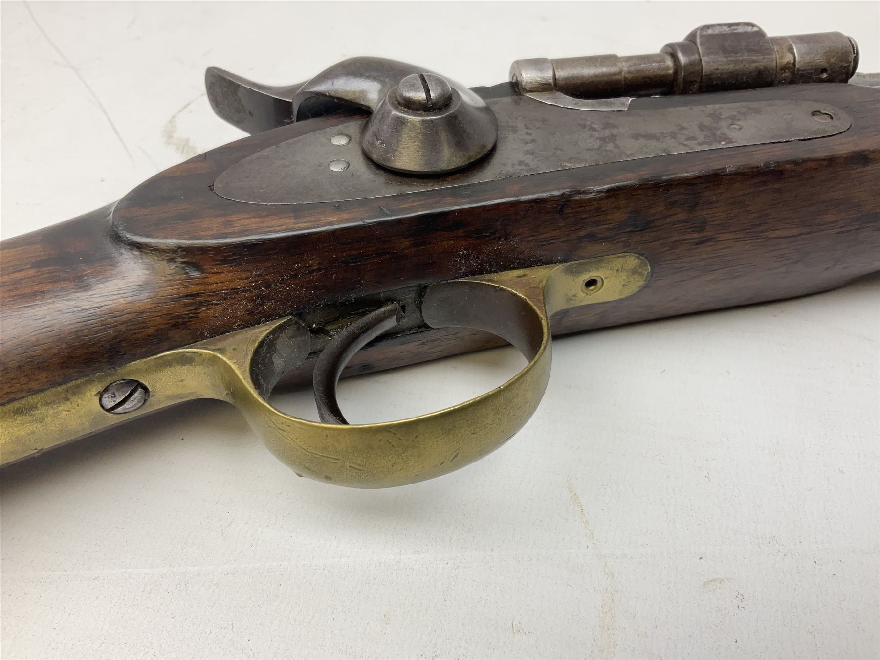 19th century B.S.A. & M. Co .577 Snider action gun - Image 8 of 20