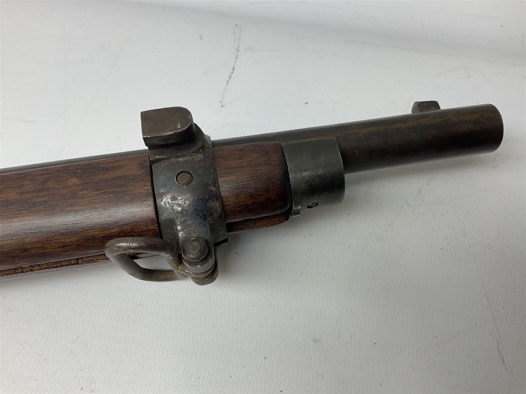 19th century Westley Richards .577/450 Martini Henry Mark 4 rifle dated 1896 - Image 8 of 19