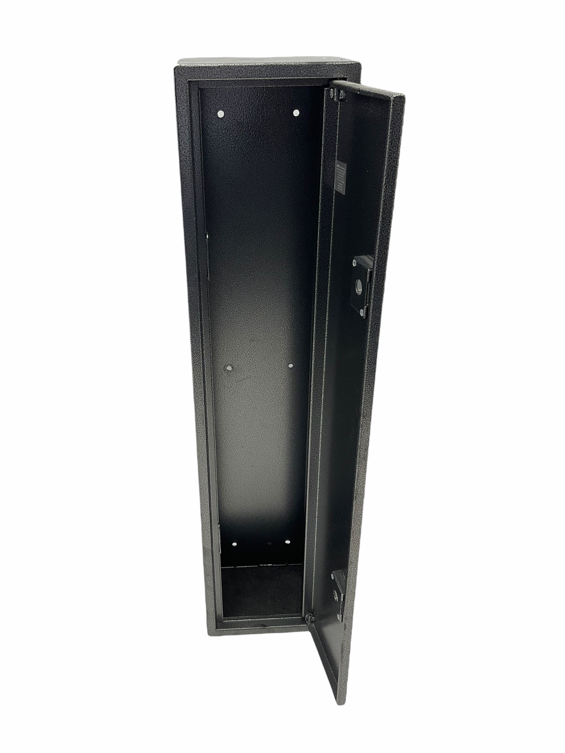 'BOXX' mottled grey steel gun cabinet - Image 2 of 2