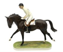 Royal Worcester figure of Laurieston and Richard Meade O.B.E.