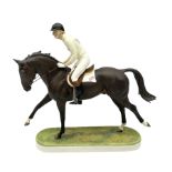 Royal Worcester figure of Laurieston and Richard Meade O.B.E.