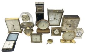 Assorted quartz and battery operated clocks