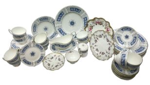 Coalport Revelry pattern tea and dinner wares