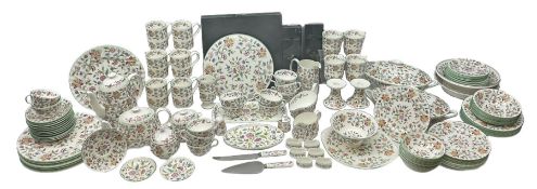 Minton Haddon Hall pattern tea and dinner wares