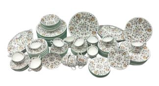 Minton Haddon Hall pattern tea and dinner wares