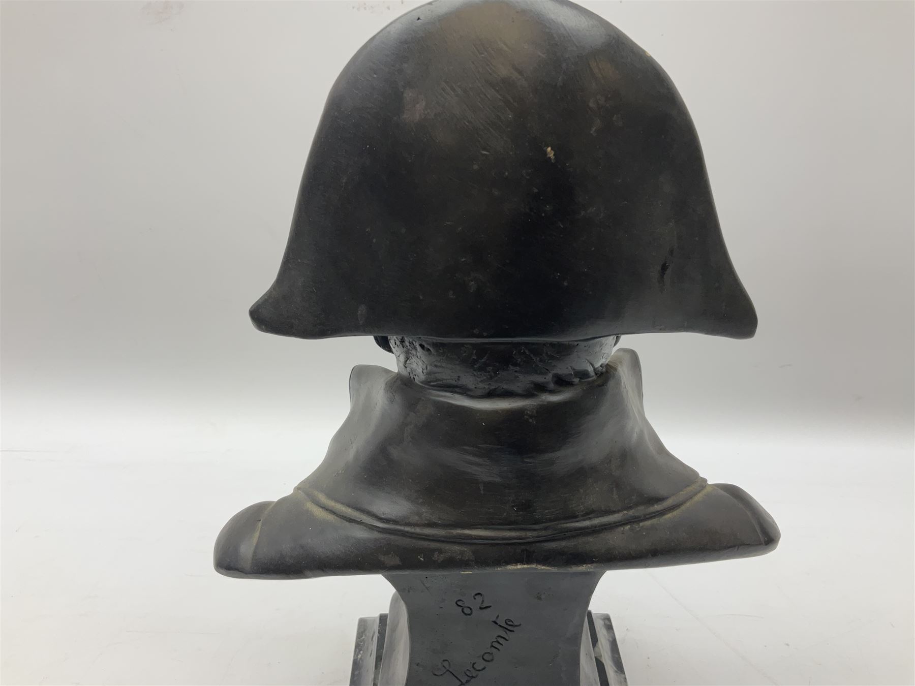 Bronze bust modelled as Napoleon - Image 6 of 9