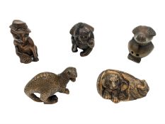 Five netsuke