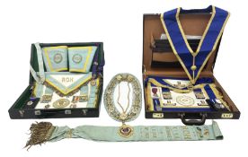 Masonic regalia including jewels
