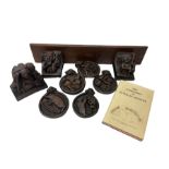 Seven Replicas of carvings in the medieval choir stalls of Beverley minster by Oakapple designs