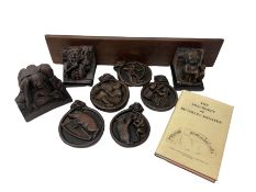 Seven Replicas of carvings in the medieval choir stalls of Beverley minster by Oakapple designs