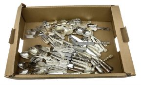 George Butler silver plated Cavendish part canteen of cutlery