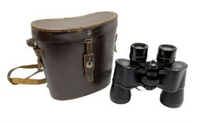 Cased pair of Ross London 8x40 binoculars