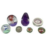 Group of paperweights