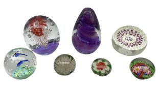 Group of paperweights