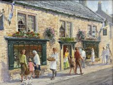 Larry Feather (British 20th century): 'Bakewell Pudding Shop'