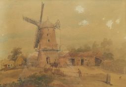 George Robert Vawser (British 1800-1888): Windmill