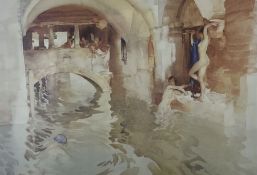 After Sir William Russell Flint (Scottish 1880-1969): 'Unexplored City' 'An August Morning' 'The Wis