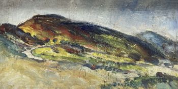 William B Dealtry (British 1915-2007): 'Autumn on the Hills'